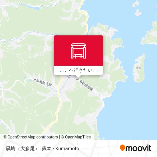 黒崎（大多尾）地図