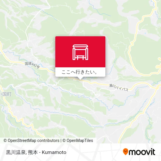 黒川温泉地図