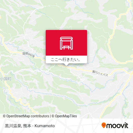 黒川温泉地図