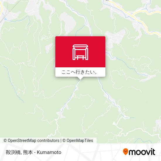 鞍渕橋地図