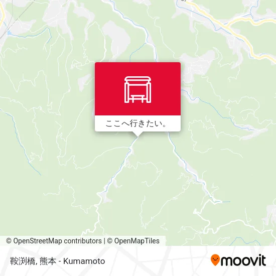 鞍渕橋地図