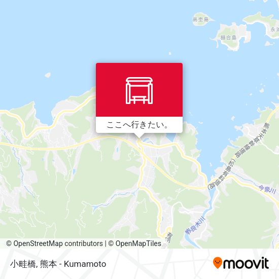 小畦橋地図