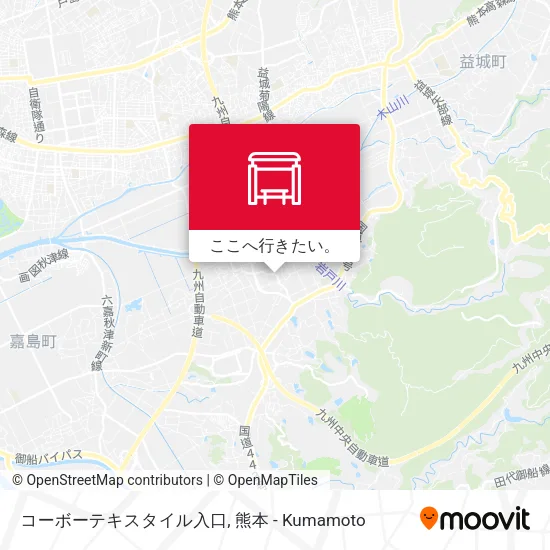 コーボーテキスタイル入口地図