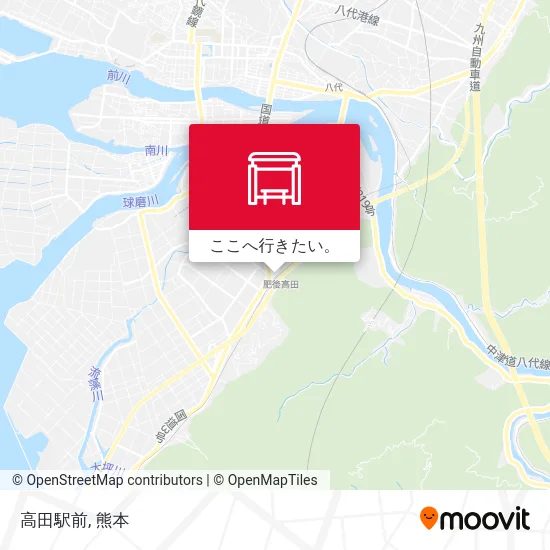 高田駅前地図