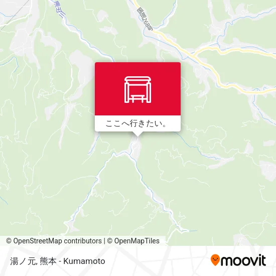湯ノ元地図