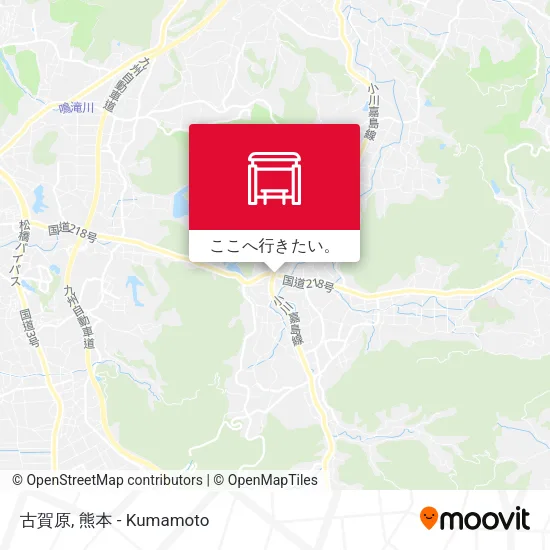 古賀原地図