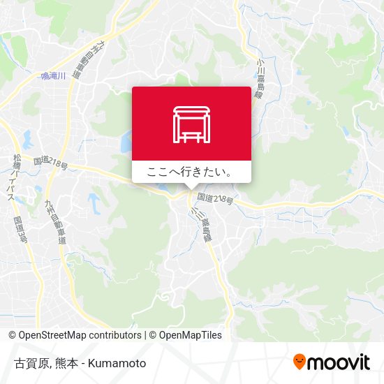 古賀原地図
