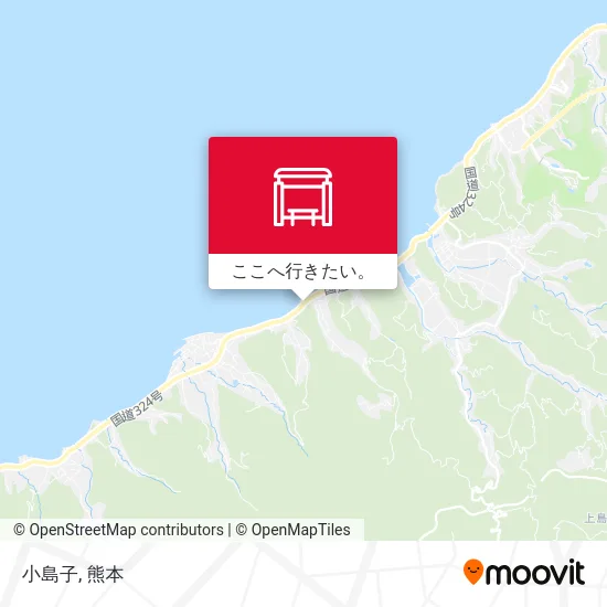 小島子地図