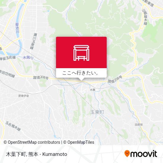 木葉下町地図