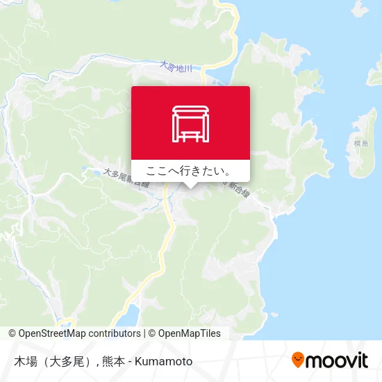 木場（大多尾）地図