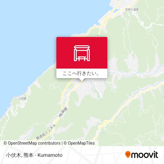 小伏木地図