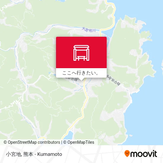 小宮地地図