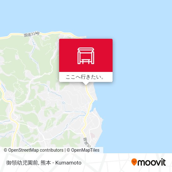 御領幼児園前地図