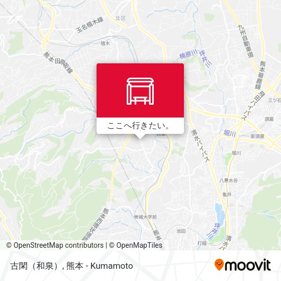 古閑（和泉）地図