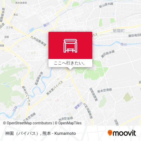 神園（バイパス）地図