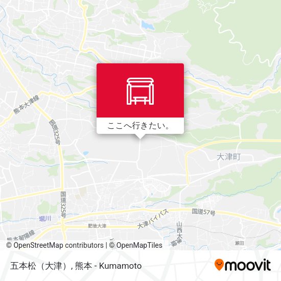 五本松（大津）地図