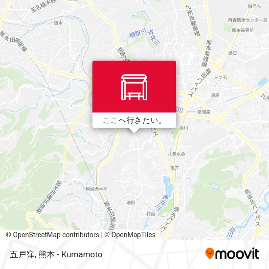 五戸窪地図