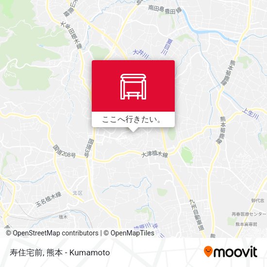 寿住宅前地図