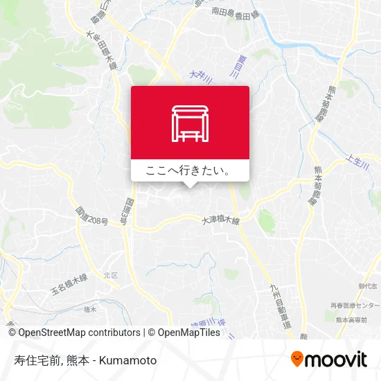 寿住宅前地図