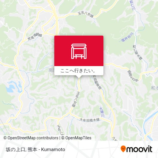 坂の上口地図