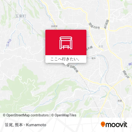 笹尾地図