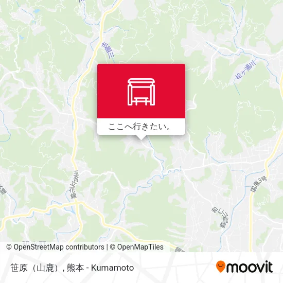 笹原（山鹿）地図