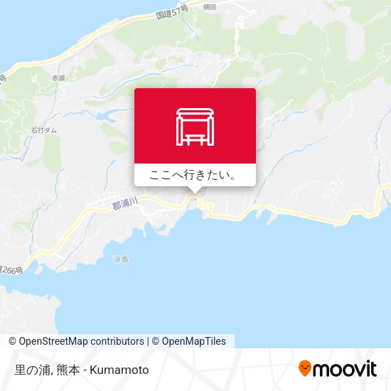 里の浦地図