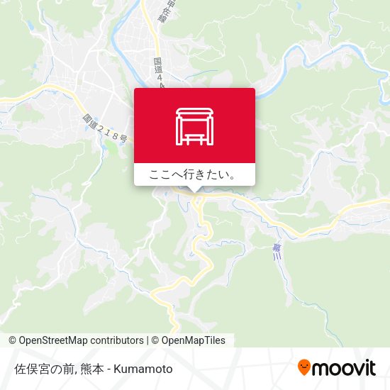 佐俣宮の前地図