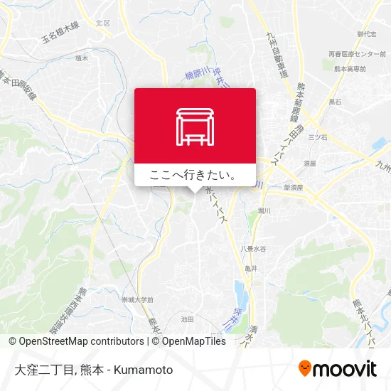 大窪二丁目地図