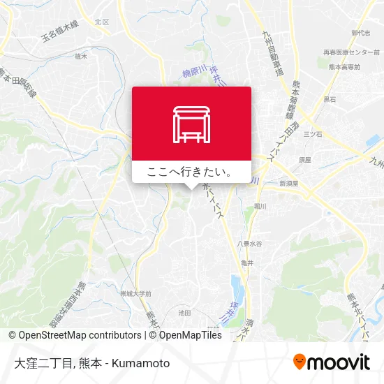 大窪二丁目地図