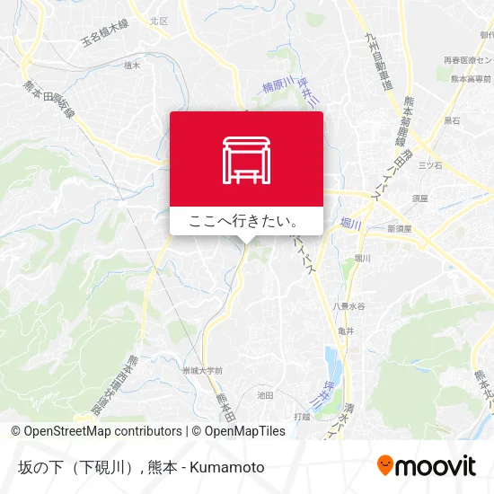 坂の下（下硯川）地図
