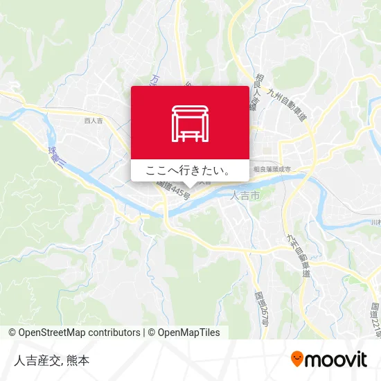 人吉産交地図