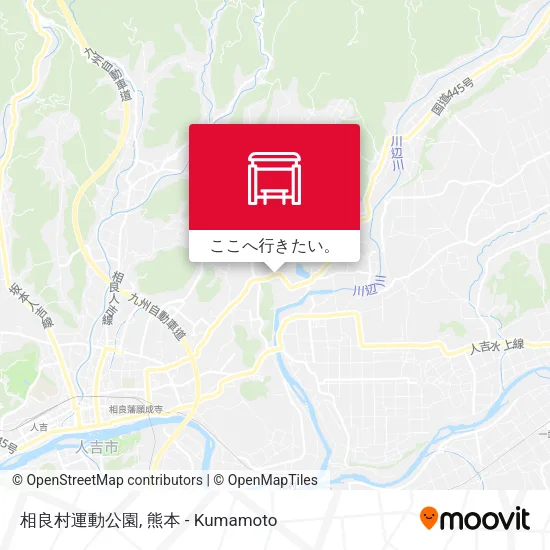 相良村運動公園地図