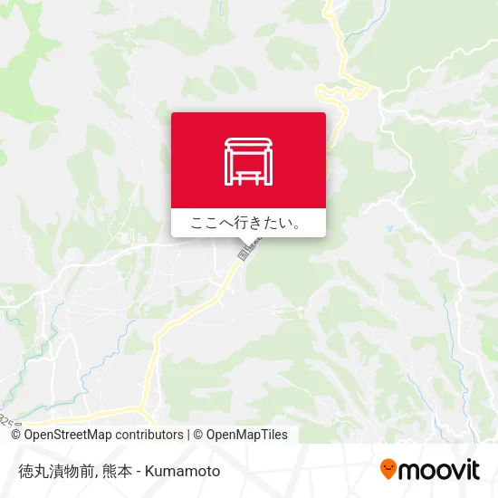 徳丸漬物前地図