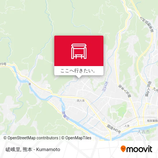嵯峨里地図