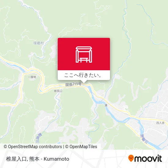 椎屋入口地図