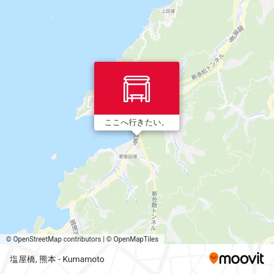 塩屋橋地図