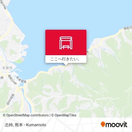 志柿地図