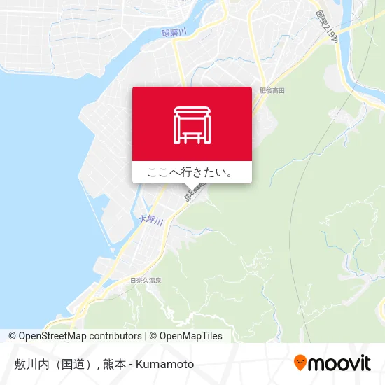 敷川内（国道）地図