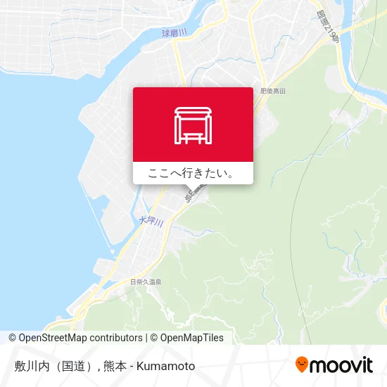 敷川内（国道）地図