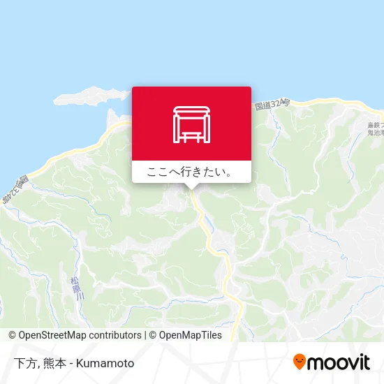 下方地図