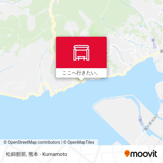 松錦館前地図