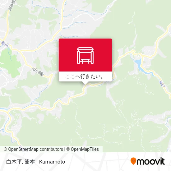 白木平地図