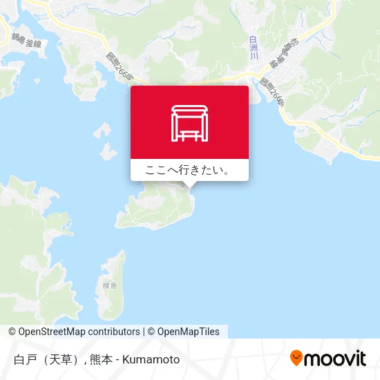 白戸（天草）地図
