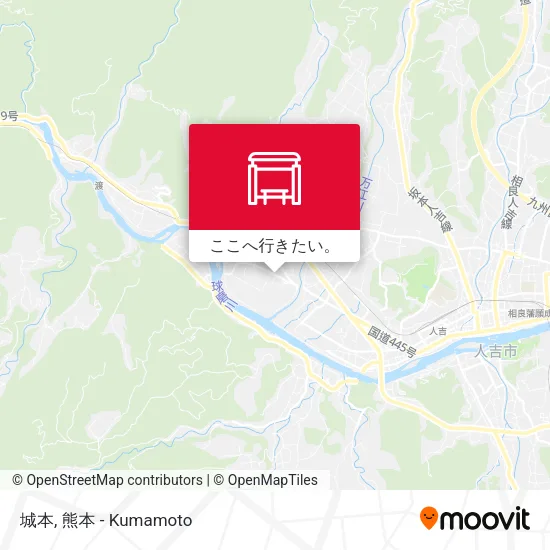 城本地図