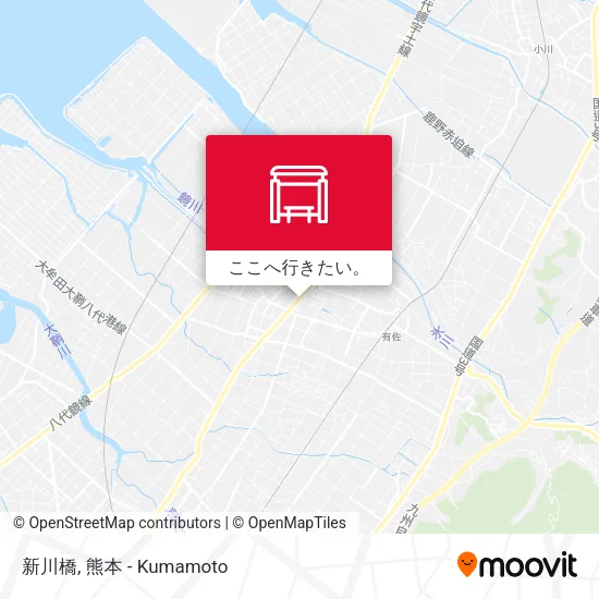 新川橋地図