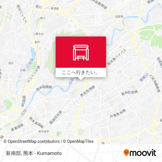 新南部地図