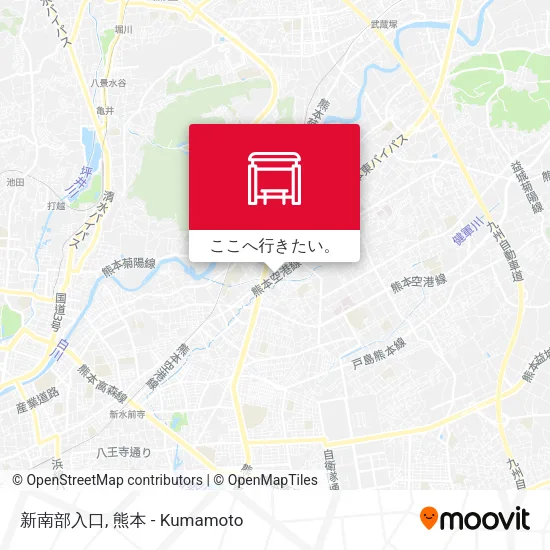 新南部入口地図