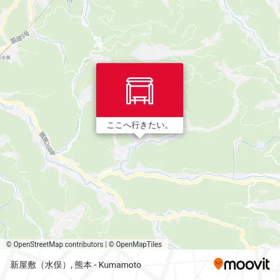 新屋敷（水俣）地図
