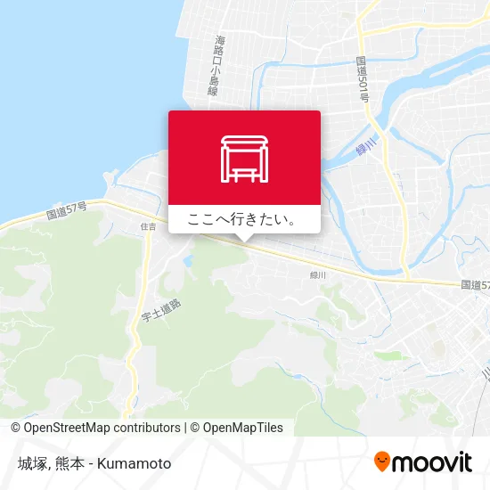 城塚地図